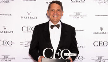 Rob Goudswaard CEO award